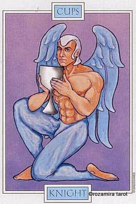 Winged spirit tarot